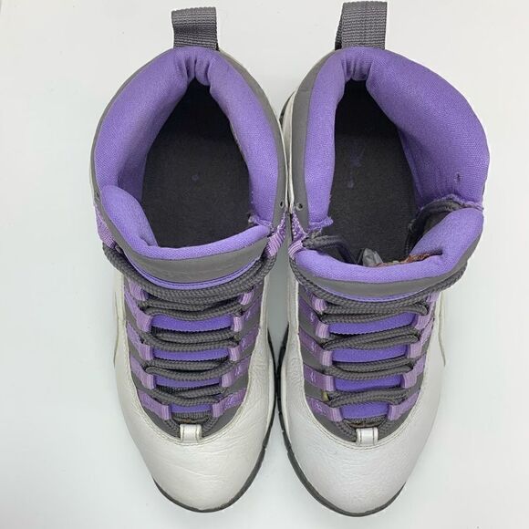 Air Jordan 10 (X) Retro Women’s Violets - Picture 4 of 8